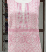 Baby Pink colour with Pink embroidery - Image 3