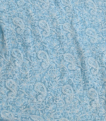 Faux Georgette with White thread.