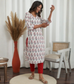 Morning Dew Pure Cotton Kurti - Image 3