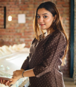 Basant ' Chanderi Silk Kurti - Image 3