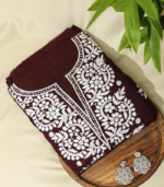 Pure Mudal Kurta Set – Royal Maroon Elegance