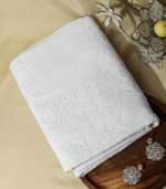 Pure Cotton Classic White Embroidered Suit Set – Pure Grace Collection