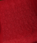 Georgette Kurta Set – Royal Crimson Red Elegance - Image 2