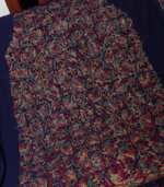 Georgette Kurta Set – Regal Navy Blue Multicolor Elegance - Image 2