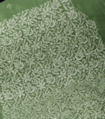 Georgette Kurta Set – Elegant Pista Green White Embroidery Charm 🌿✨ - Image 2