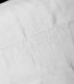 Pure Cotton Classic White Embroidered Suit Set – Pure Grace Collection - Image 3