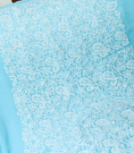 Georgette Kurta Set – Elegant Sky Blue Ensemble - Image 2