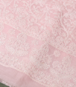 Pure Cotton Heavy Embroidered Suit Set – Baby Pink Grace - Image 4