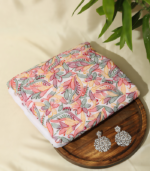 Georgette Kurta Set – Elegant White Multicolor Grace ✨