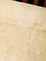 Pure Cotton Classic Yellow Embroidered Suit Set – Pure Grace Collection - Image 2