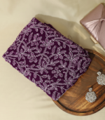 Georgette Kurta Set – Elegant Purple Ensemble