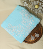 Pure Mudal Kurta Set – Sky Blue